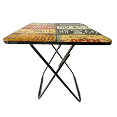 Mesa Plegable Cuadrada 60cm 11015 - comprar online