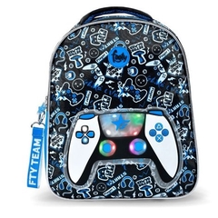 Mochila “Joystick”, 14 pulgadas, con Luz Led, espalda, original Footy, 12213 - tienda online