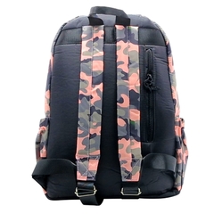 Mochila Camuflada, 16 pulgadas, Neopren, de espalda, original Cresko, 12358 - Compranet