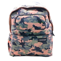 Mochila Camuflada, 16 pulgadas, Neopren, de espalda, original Cresko, 12358 - tienda online
