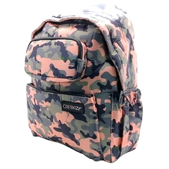 Mochila Camuflada, 16 pulgadas, Neopren, de espalda, original Cresko, 12358 en internet