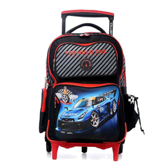 Mochila 18 pulgadas, C/Carrito Formula 1, 3 ruedas Owen Kids 13655