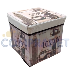 Caja Banquito Organizadora Cuadrada 11278 en internet