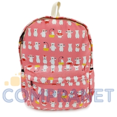 Mochila Estampada Porta-Notebook, impermeable, Urbana 12070