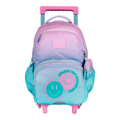 Mochila Footy 18 pulgadas, C/Carrito BIG KIDS, Luz Led, original 13653