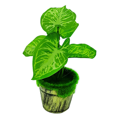 Planta Artificial, con maceta, Chica 19 cm, Decoración, Hogar, 12660