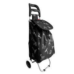 Carrito de Compras Changuito Supermercado 2 ruedas Plegable 13409