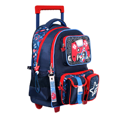 Mochila Footy 18 pulgadas, C/Carrito Game On, Luz Led, original Footy, 13630 - tienda online