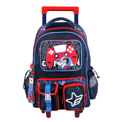 Mochila Footy 18 pulgadas, C/Carrito Game On, Luz Led, original Footy, 13630 - comprar online