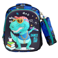 Mochila escolar Espalda 14´´, Frente 3D 12879 - comprar online