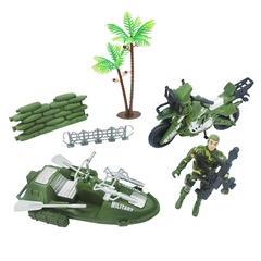 Set Militar, con soldados, armas y accesorios, 12836 - comprar online