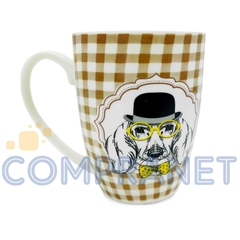 Taza Cónica Mug Jarro para te/café, Deco Perros 11843 - tienda online