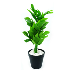 Planta Artificial, con maceta, Mediana 36 cm, Decoración, Hogar, 12661