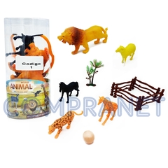 Animales de la Selva y de la Granja, en Tubo, Set de 11 piezas, 12283 - comprar online