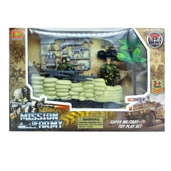 Set Militar, con soldados, armas y accesorios, 12836 - Compranet