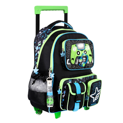 Mochila Footy 18 pulgadas, C/Carrito Game On, Luz Led, original Footy, 13630 en internet
