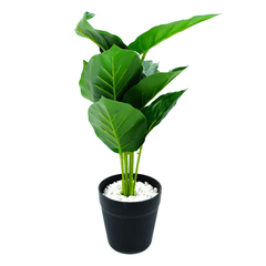 Planta Artificial, con maceta, Mediana 36 cm, Decoración, Hogar, 12661