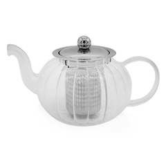 Tetera de Vidrio con infusor de acero inoxidable, 800ml, 11893
