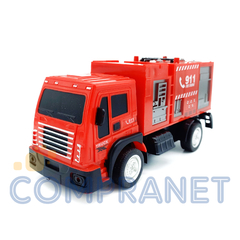 Camión de Bombero Fricción, 3 modelos, elevador y escalera, 12540 - comprar online