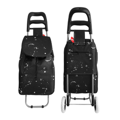 Carrito de Compras Changuito Supermercado 2 ruedas Plegable 13409