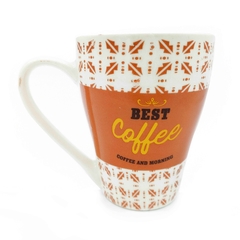 Taza Cónica Mug Jarro para te/café, Deco Vintage 11844
