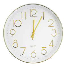 Reloj de pared Analógico de PVC, 30 cm diámetro, 12771 - comprar online