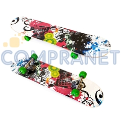 Patineta Skate 80 x 20 Banana Doble Dibujo 10404 - comprar online