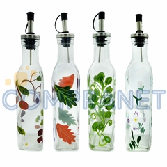 Aceitera/Vinagrera 250 c.c. de Vidrio pintadas a mano, 11877 - comprar online