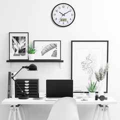 Reloj de Pared Analógico, c/Pantalla Digital Mes, Día y Temperatura 5012 5013 en internet