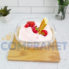 Bowl Compotera chica 14cm de acrílico cuadrado, 12831 - tienda online