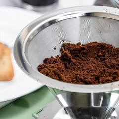 Filtro Reutilizable de Café, Té con Soporte de Acero inoxidable 13547 - Compranet