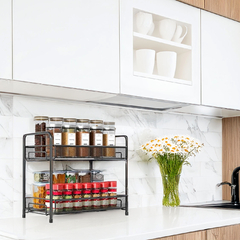 Estantes De Metal Organizador, Cocina, baño Multiuso 35,5 x 33cm 13248 - tienda online
