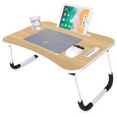 Mesa Bandeja de Cama, plegable, Desayuno, Notebook, Porta vaso 0663 - comprar online
