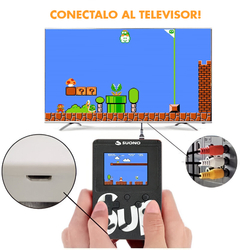Mini consola Pocket C/Joystick, 400 juegos portátil, USB 13247 - tienda online