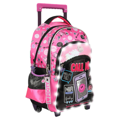 Mochila Footy 18 pulgadas, C/Carrito Call Me, Luz Led, original Footy, 12924 - comprar online