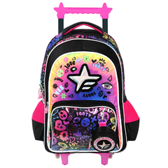 Mochila Footy 18´´C/Carrito Hologram Star, Footy 13635 - comprar online