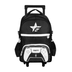 Mochila Footy 18 pulgadas, C/Carrito JOYSTICK, Luz Led, original 13629 en internet