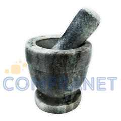 Mortero de mármol para moler con machacador, 12586 - Compranet
