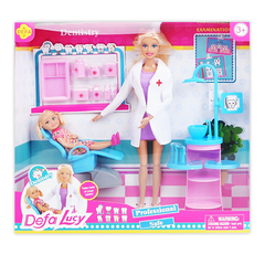 Muñeca articulada Dentista con niña y accesorios, 12744 - Compranet
