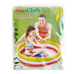 Pileta Inflable Redonda 99 x 23, Niños Sun Club Monster 13575 en internet