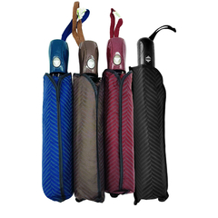 Imagen de Paraguas Semi Automático estampado con funda, 8 varillas, Colores 13042