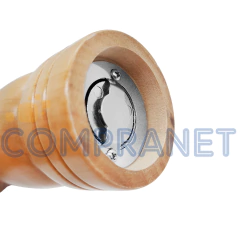 Molinillo Pimentero de madera 21cm, muela acero, 13069 - Compranet