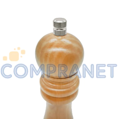 Molinillo Pimentero de madera 21cm, muela acero, 13069 - tienda online
