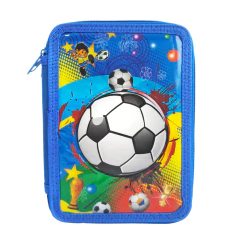 Cartuchera escolar 3 pisos con relieve, Owen Kids 13660 - Compranet