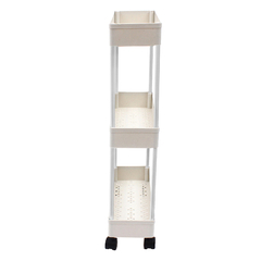 Carrito organizador 3 estantes, con ruedas, Cocina/Baño multiuso 7438 - comprar online