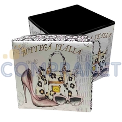 Caja Banquito Organizadora Cuadrada 11278 - comprar online