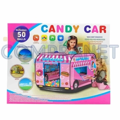 Imagen de Pelotero Infantil Bus de Helados, incluye 50 pelotas, 11011