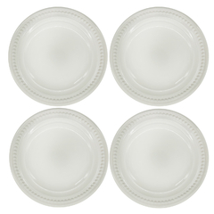 Set x 4 Platos Playos de cerámica, diseño Azteca 28 cm 13346