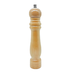 Molinillo Pimentero de madera 25 cm, muela acero, 13070