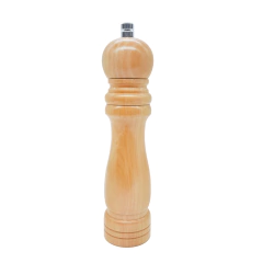 Molinillo Pimentero de madera 21cm, muela acero, 13069